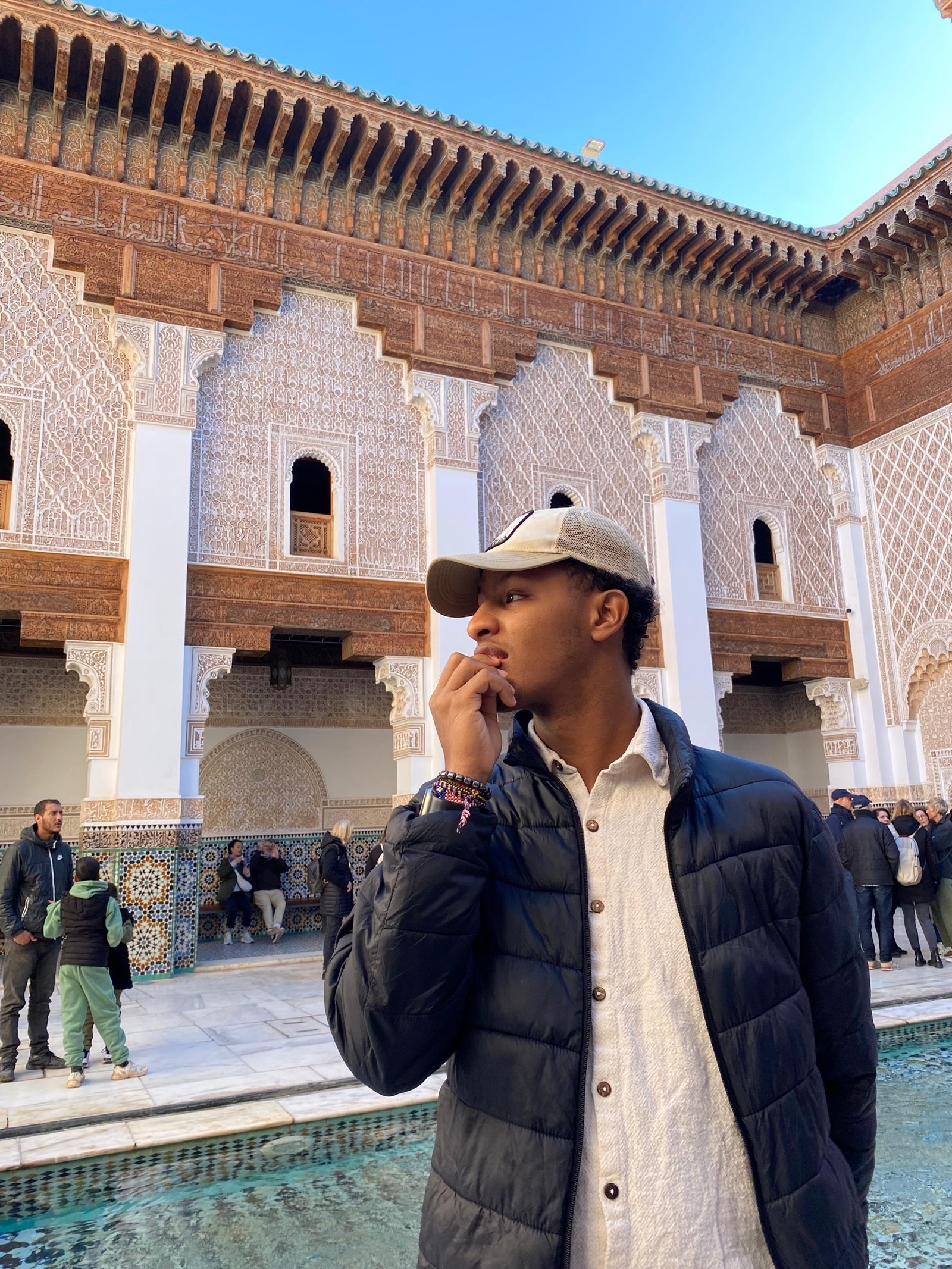 Founder of Warya Travels while traveling